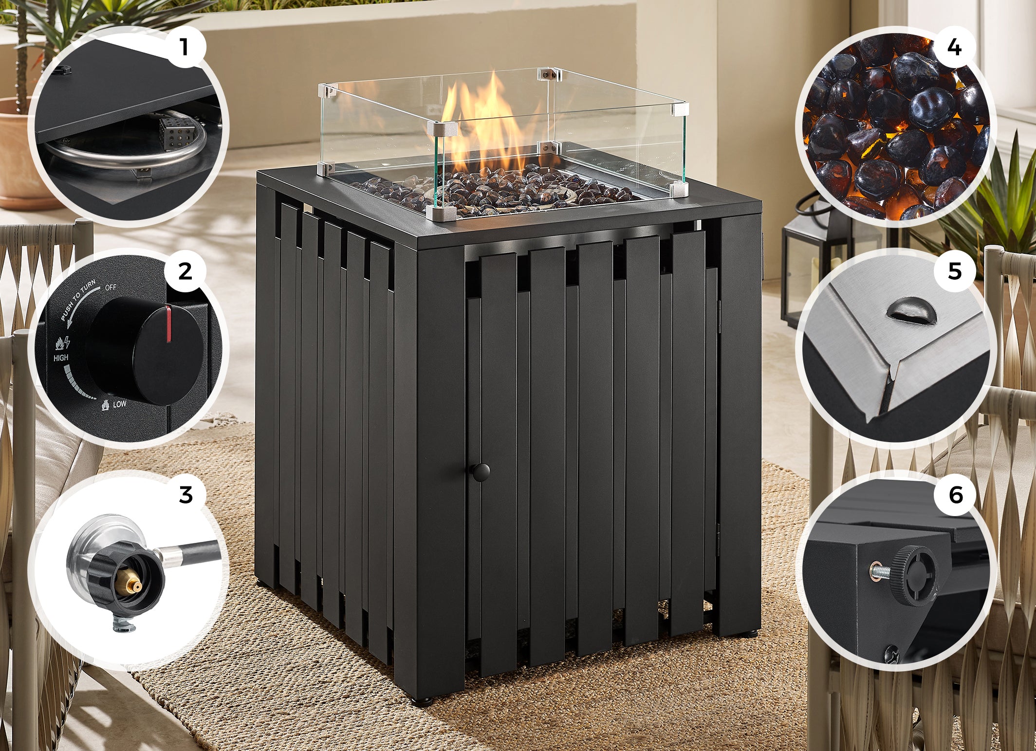 How to BBQ Chicken on a Fire Pit Table