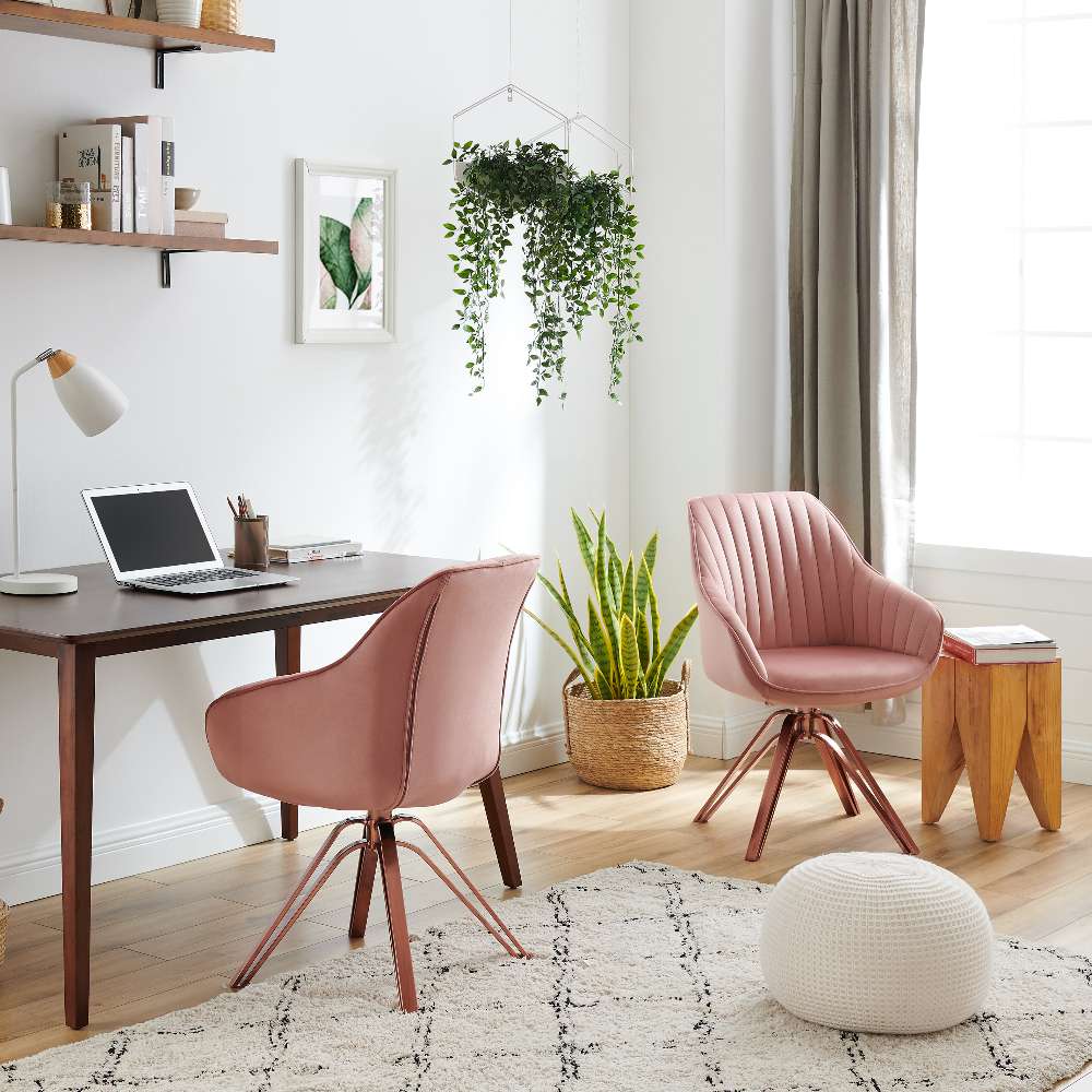 How to Transform an Accent Chair into a Desk Chair?
