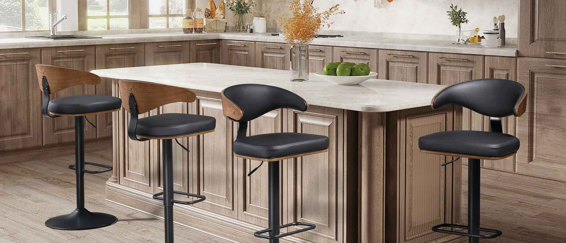 Art Leon's 2023 Kitchen Counter and Bar Stool Collection A Fusion of