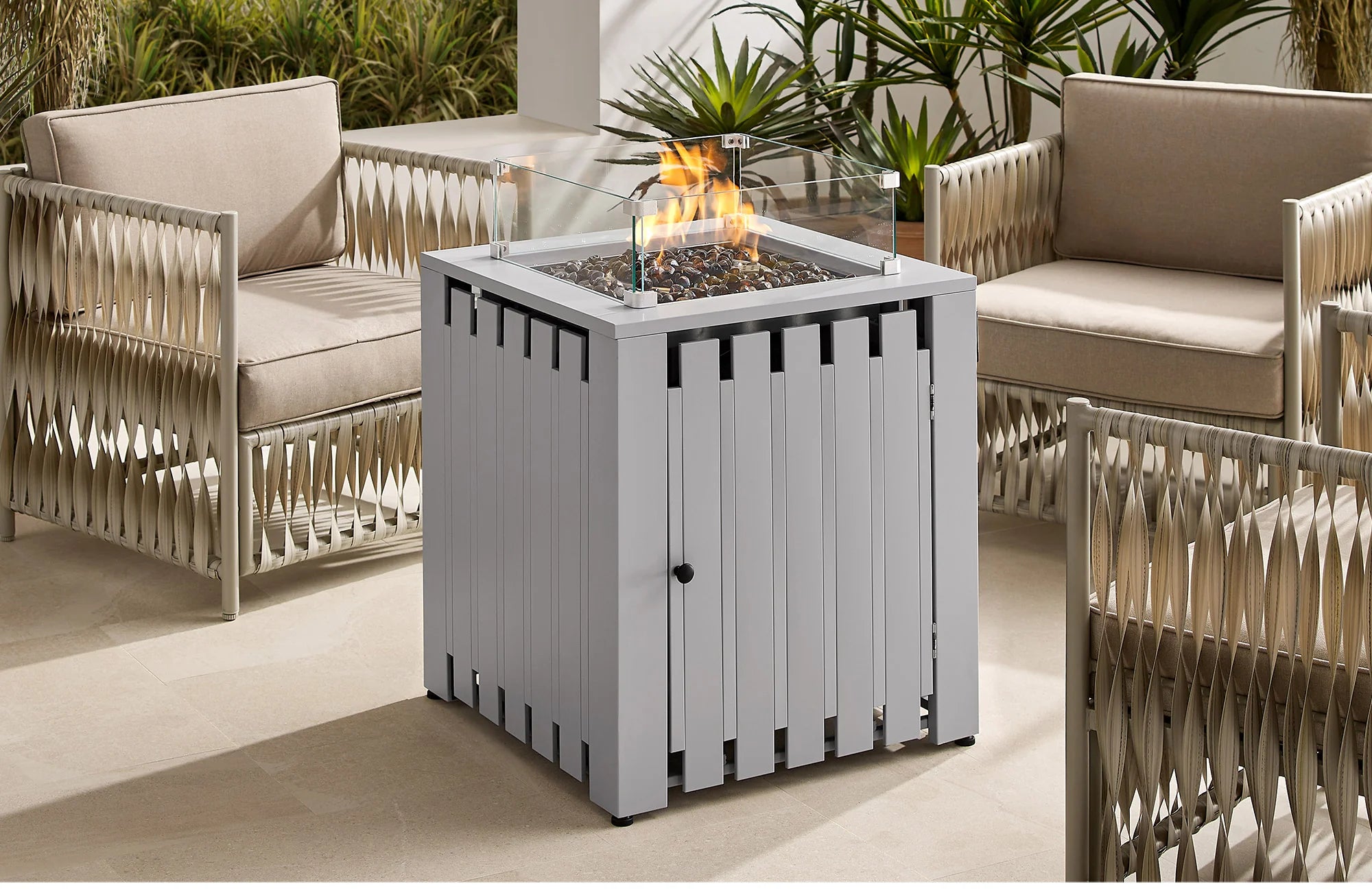 How do you winterize a fire table