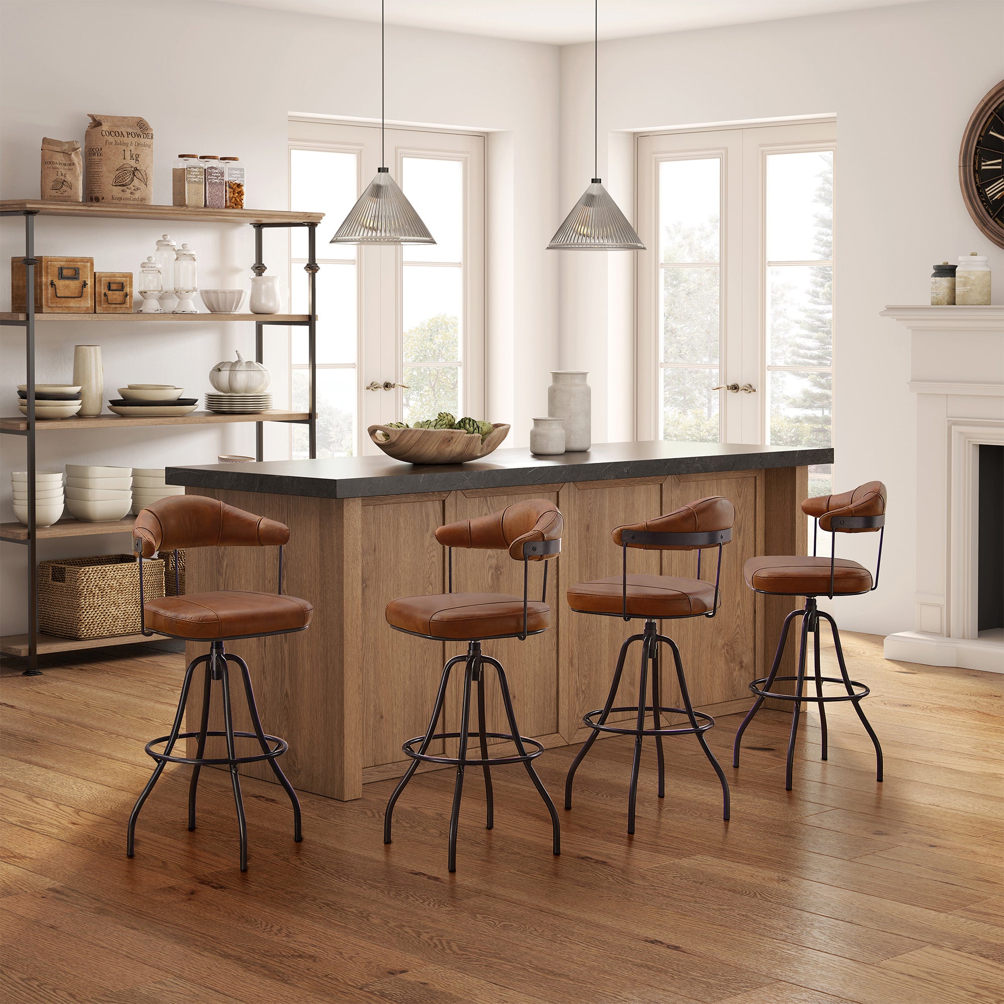 Modern Farmhouse Kitchen Essentials From Bar Stools to Decor