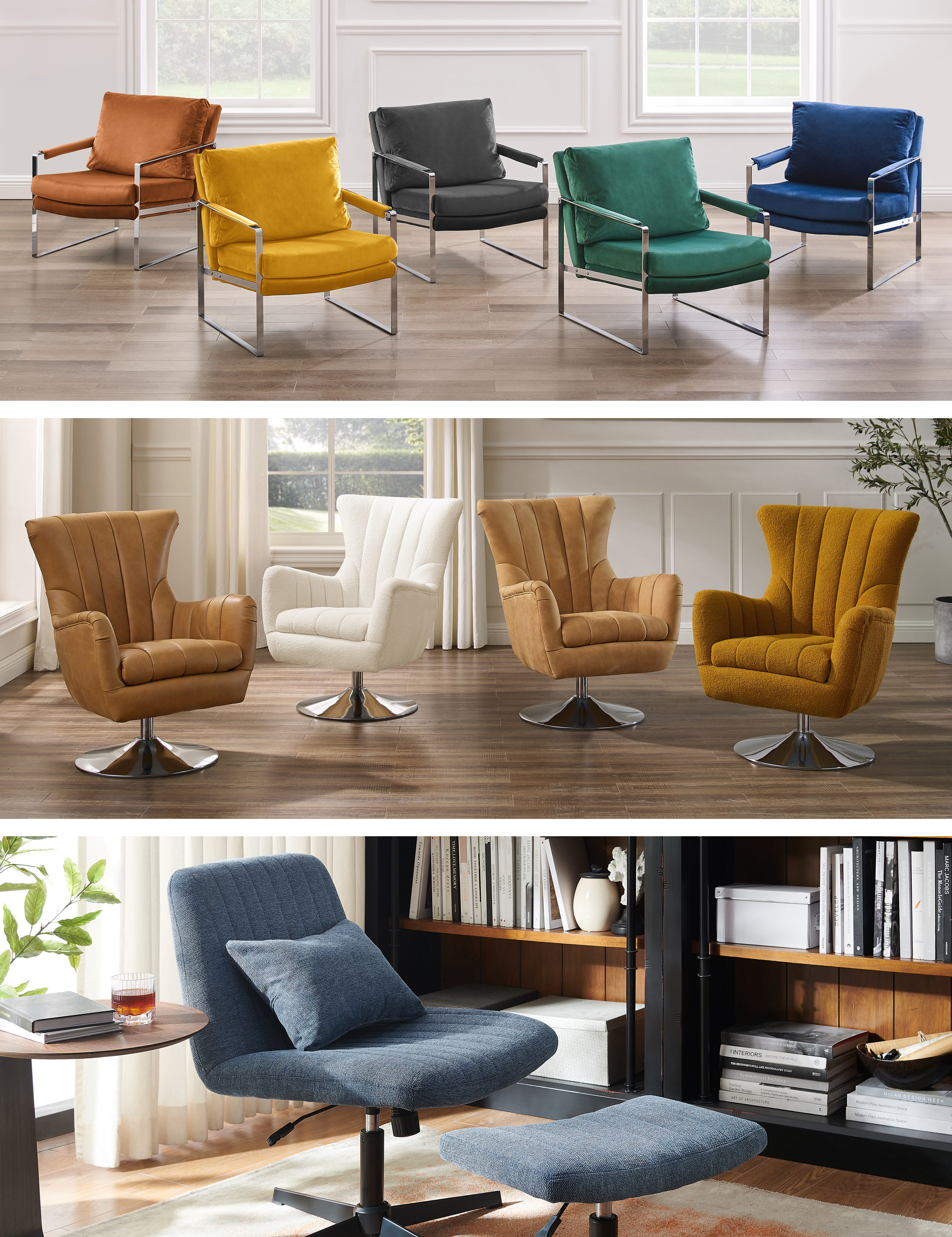 Adding Style and Comfort to Your Living Room with Lounge Chairs