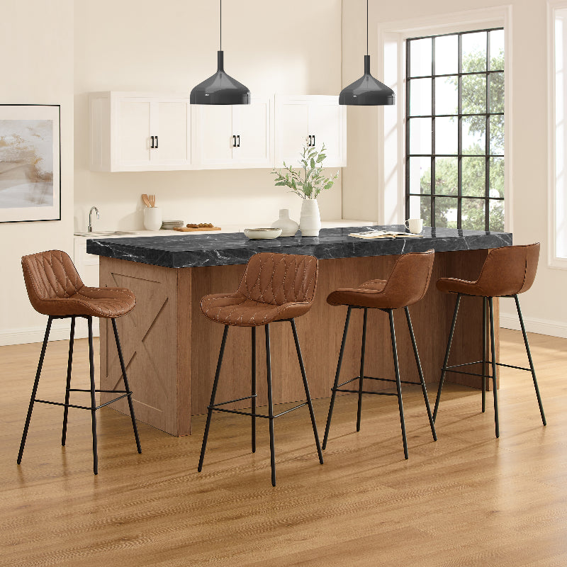 Transform Your Home into a Cozy Autumn Retreat with Wooden Bar Stools