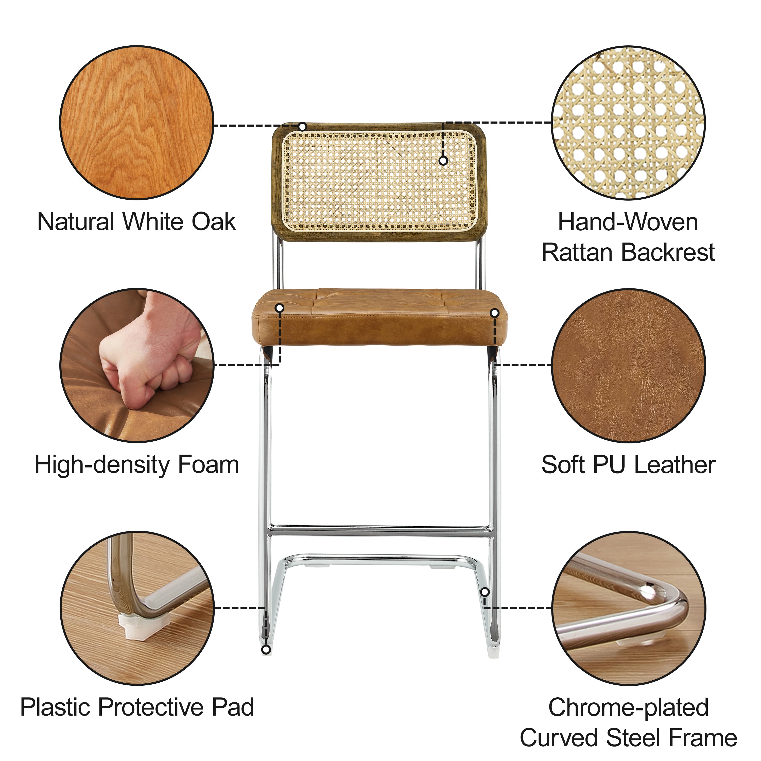 Stylish and Comfortable Dining Chairs Art Leon Rattan Chairs and More