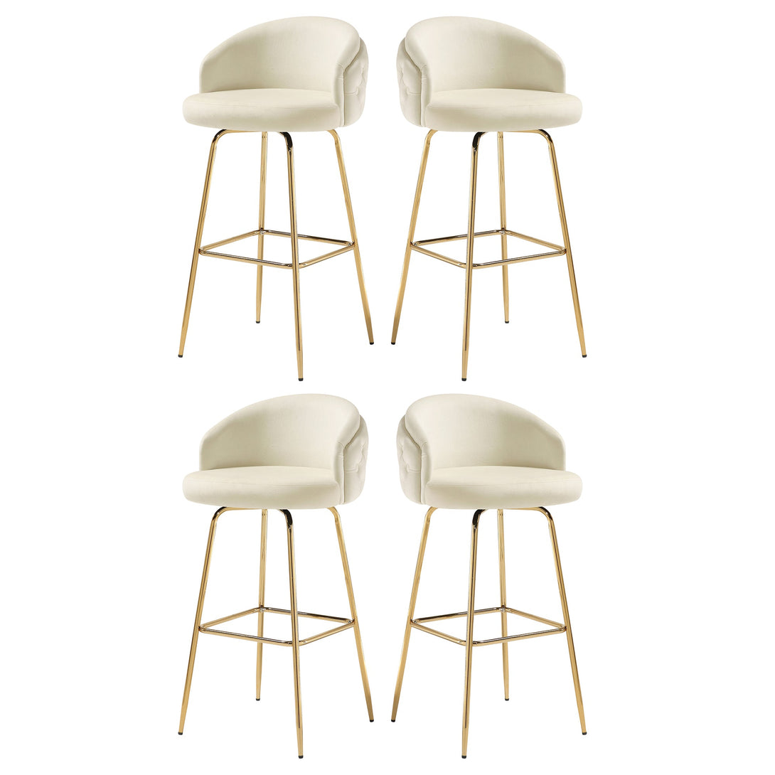 white bar stools set of 4