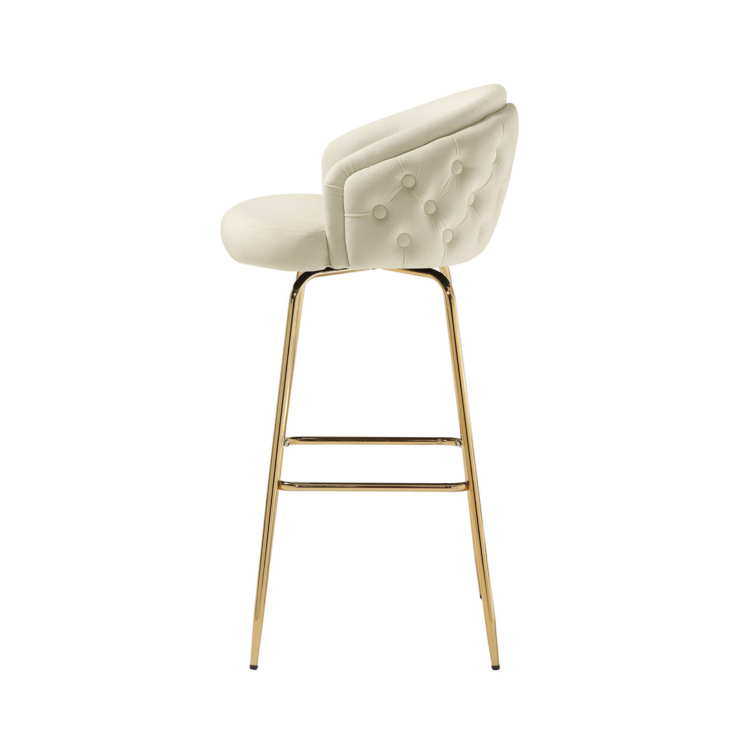 modern white bar stools