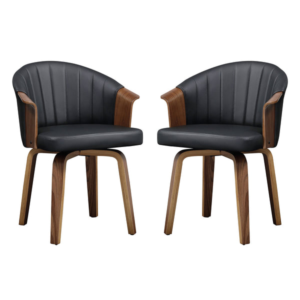 [Resale] Art Poplar Wooden Swivel Desk Chair