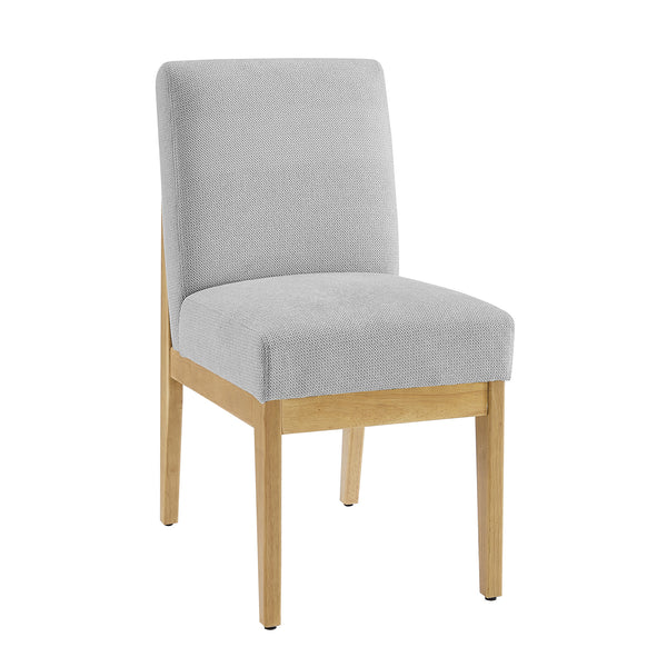 Art Leon Modern High Back Dining Chair with Wooden Legs