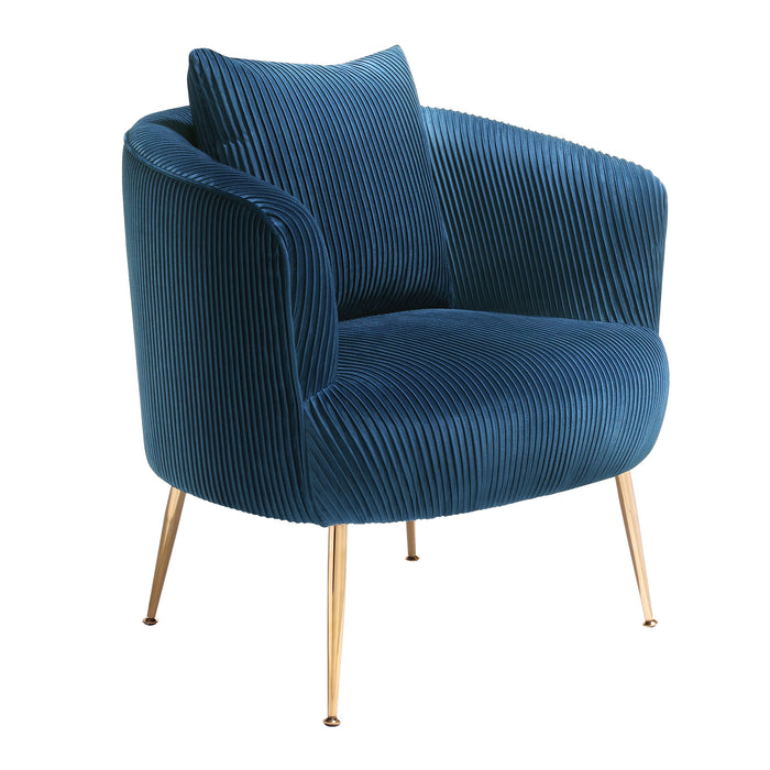 Velvet Accent Chair | Art Leon