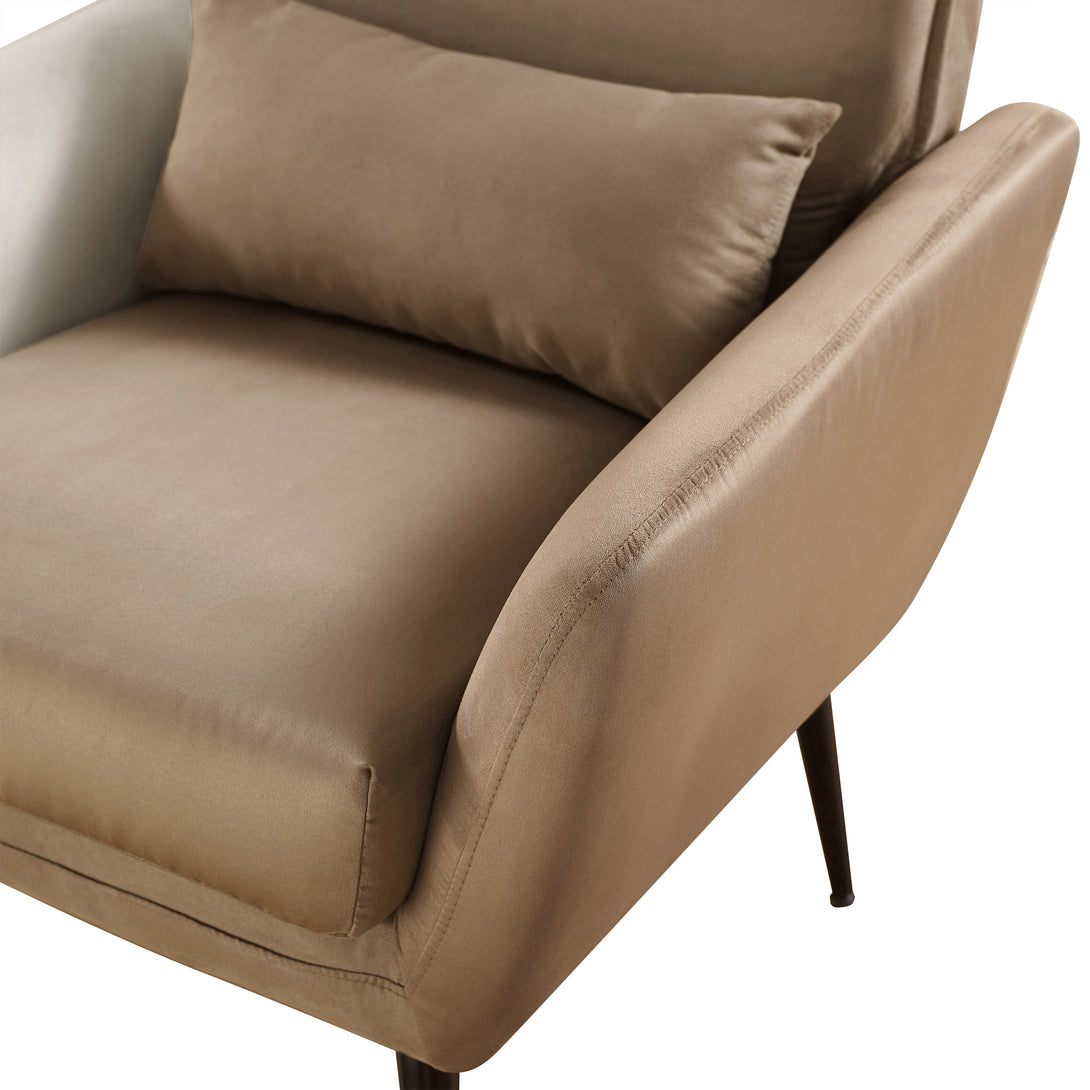 Art Leon Accent Chair, Fleece Upholstery