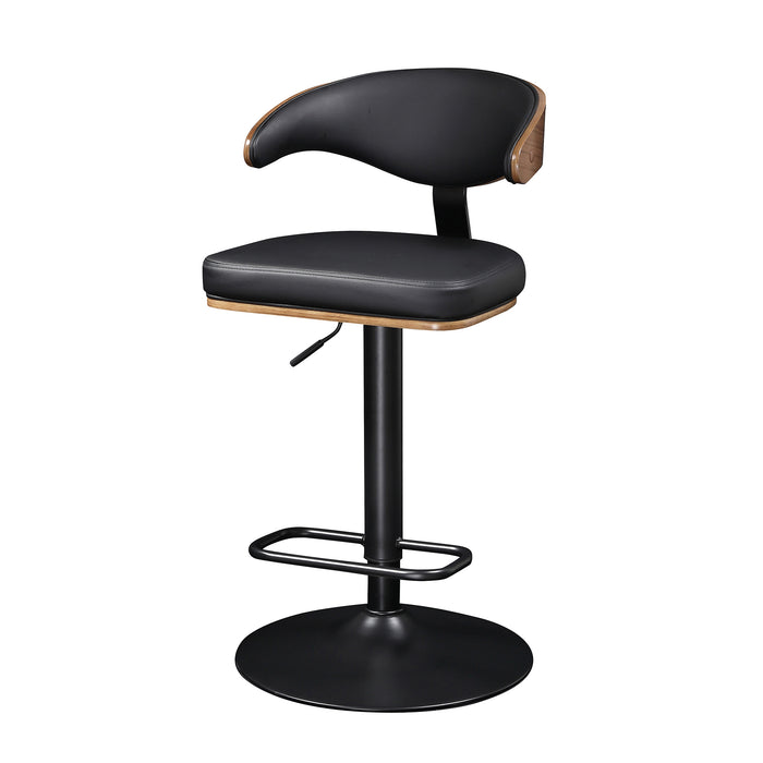 Poplar Open Backrest Swivel Bar Stool | Art Leon