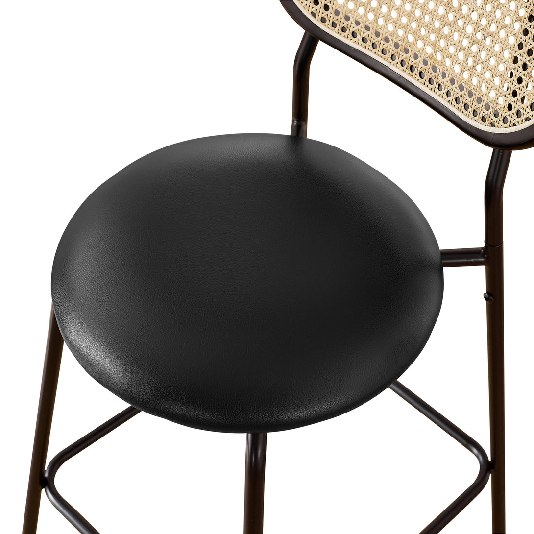 black bar height stools