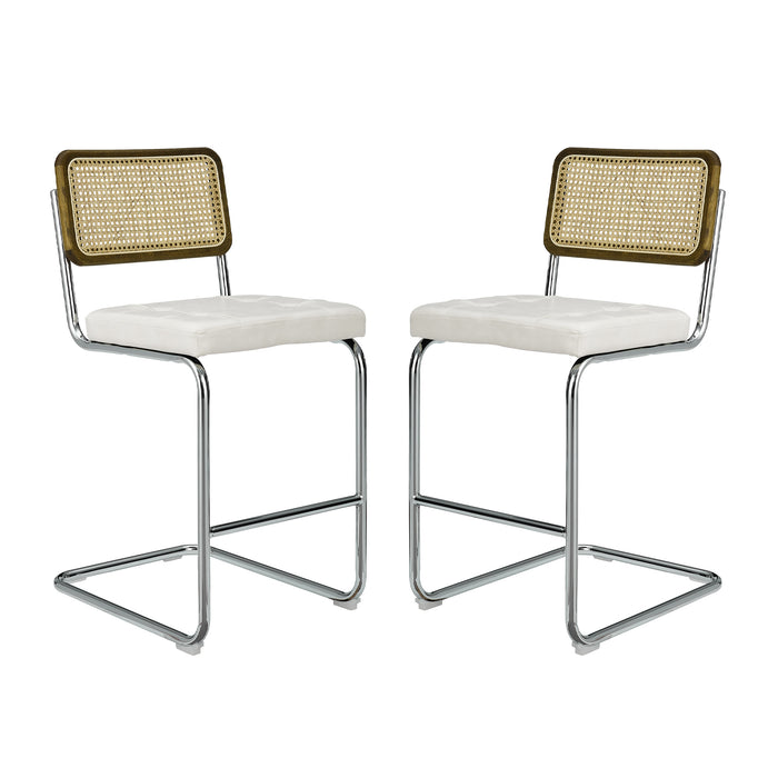 Rattan&Oak Bar Stool | Art Leon