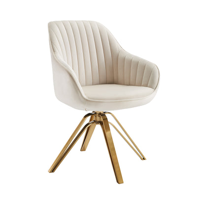 Pyramid Swivel Accent Chair | Art Leon